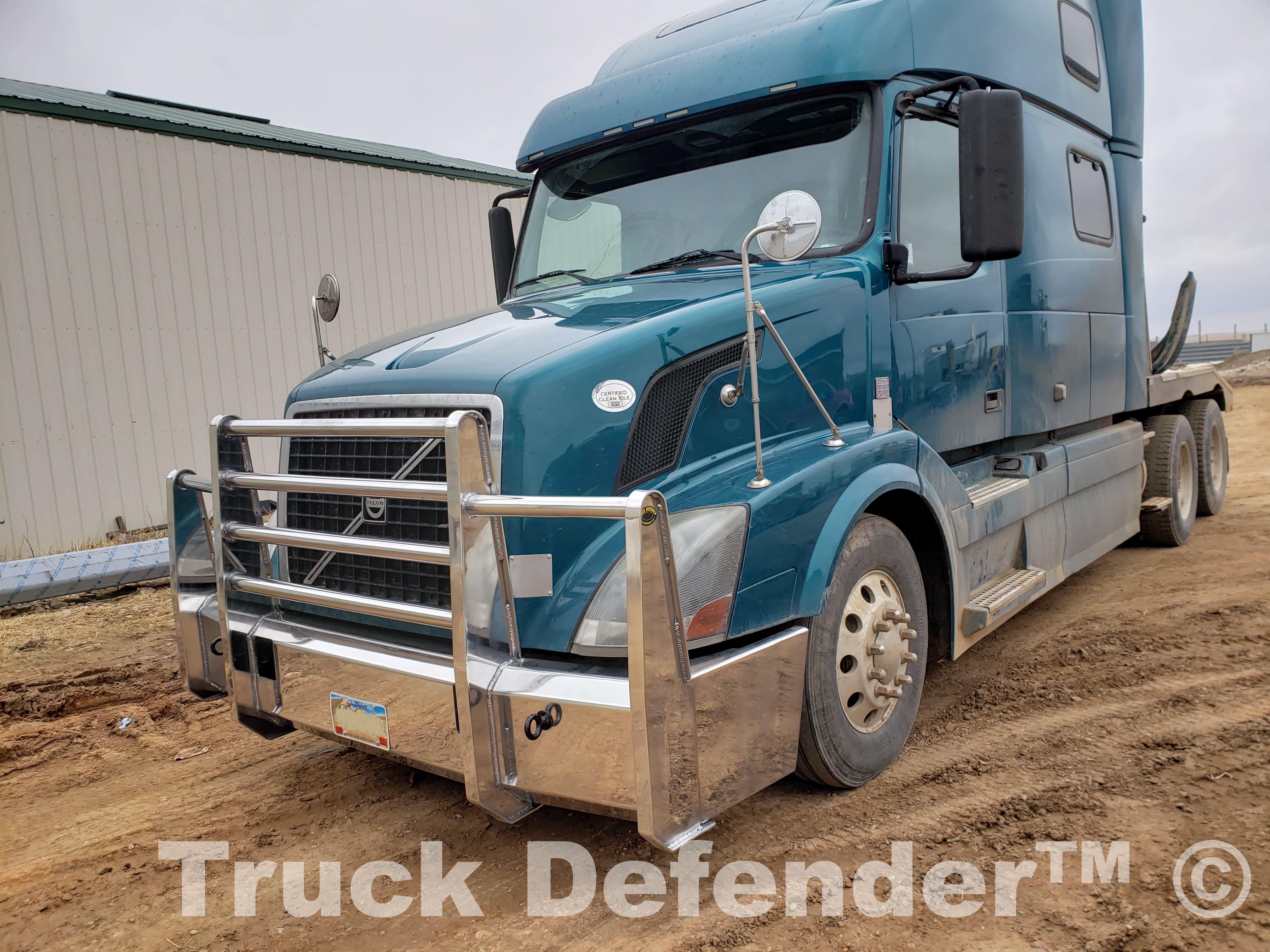 Volvo SemiTruck Aluminum Bumpers Volvo Custom Bumpers